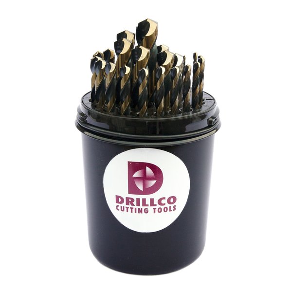 Drillco 29PC NITRO DRILL PAL 1/16-1/2 BY 64ths 400NW29